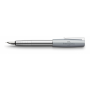 Loom Fountain Pen, Broad, Metallic Light Blue